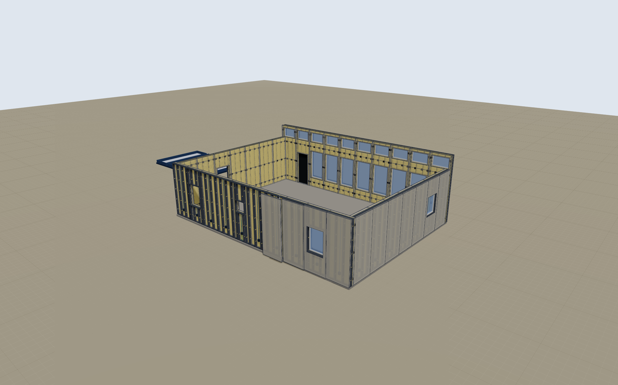 Wall panels: the cladding sheet