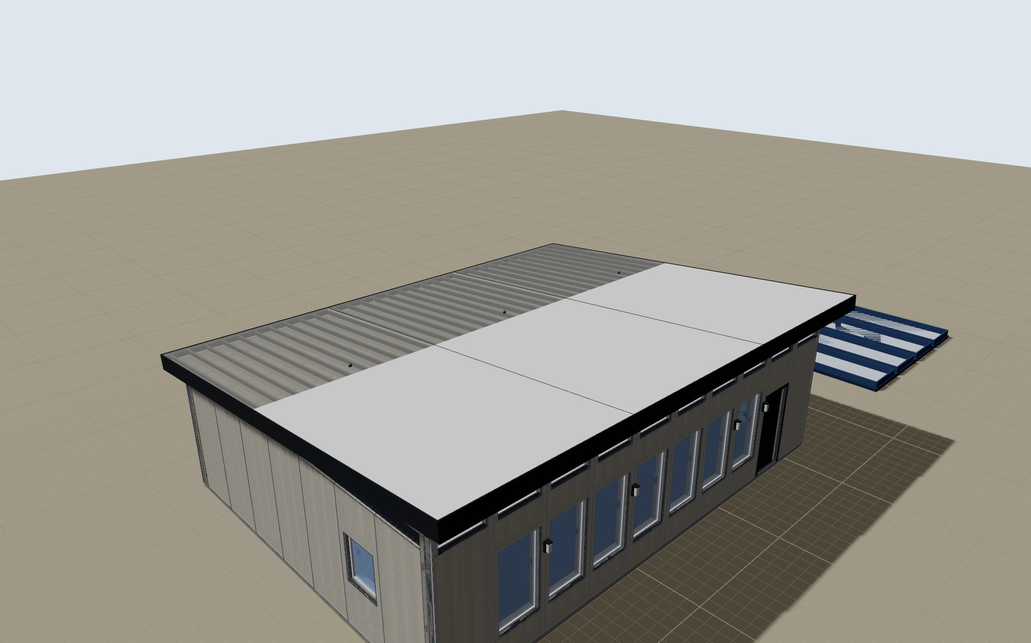 The roof membrane
